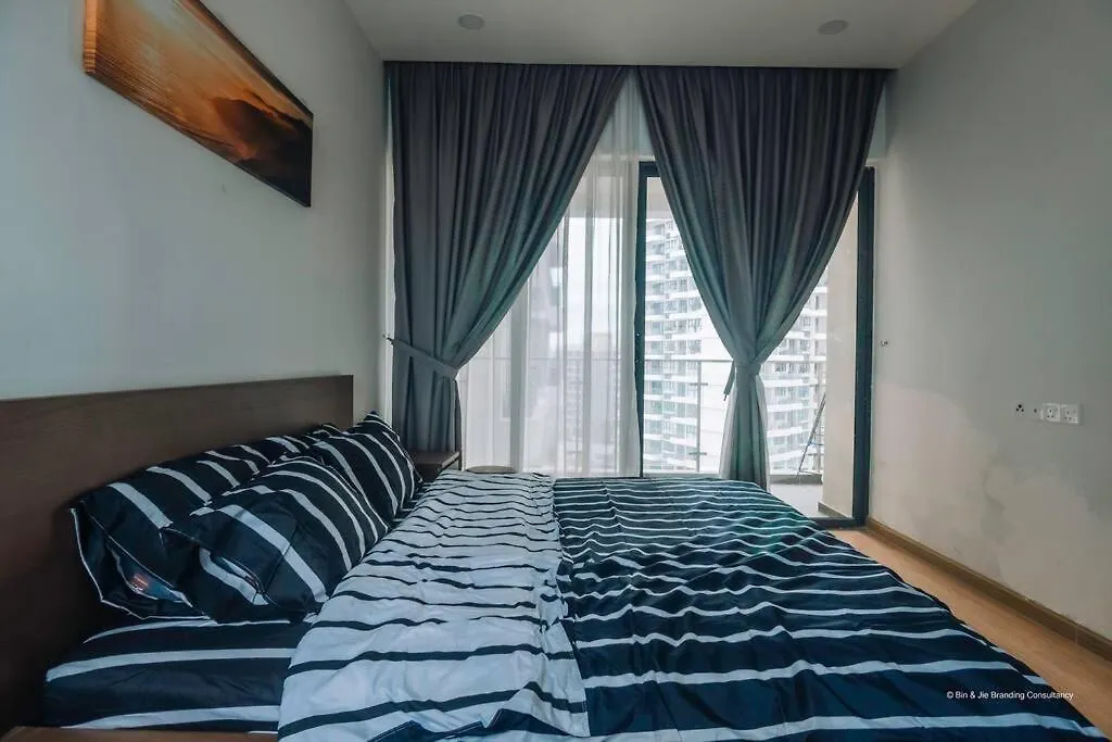 Apartmán New! Super Seaview 6Pax Lovell Danga Bay 3Br Johor Bahru Malajsie