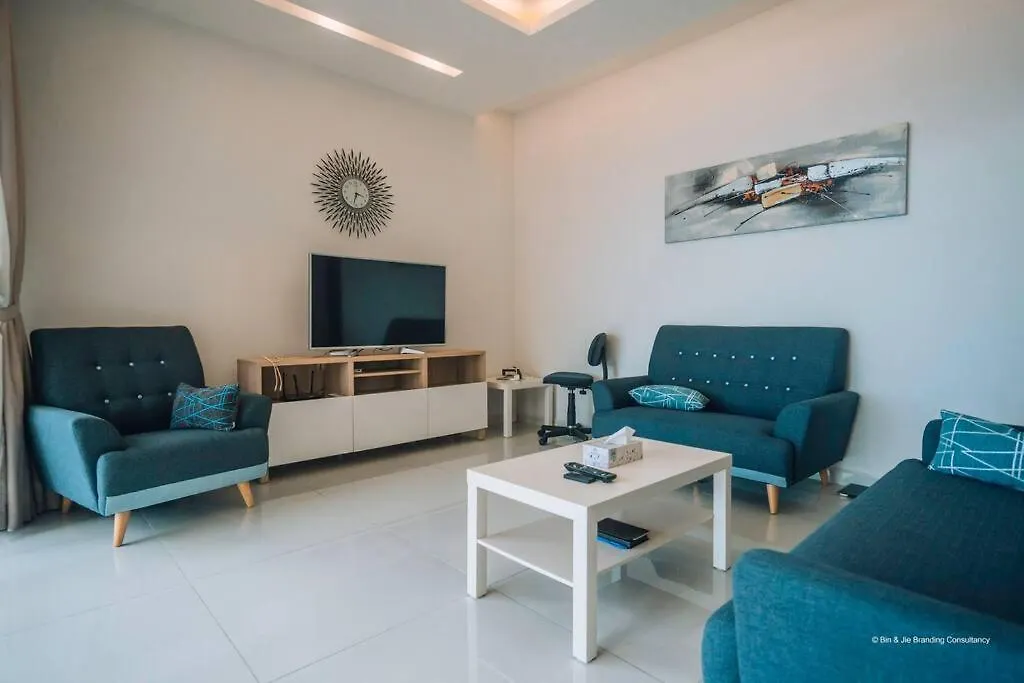 Apartmán New! Super Seaview 6Pax Lovell Danga Bay 3Br Johor Bahru