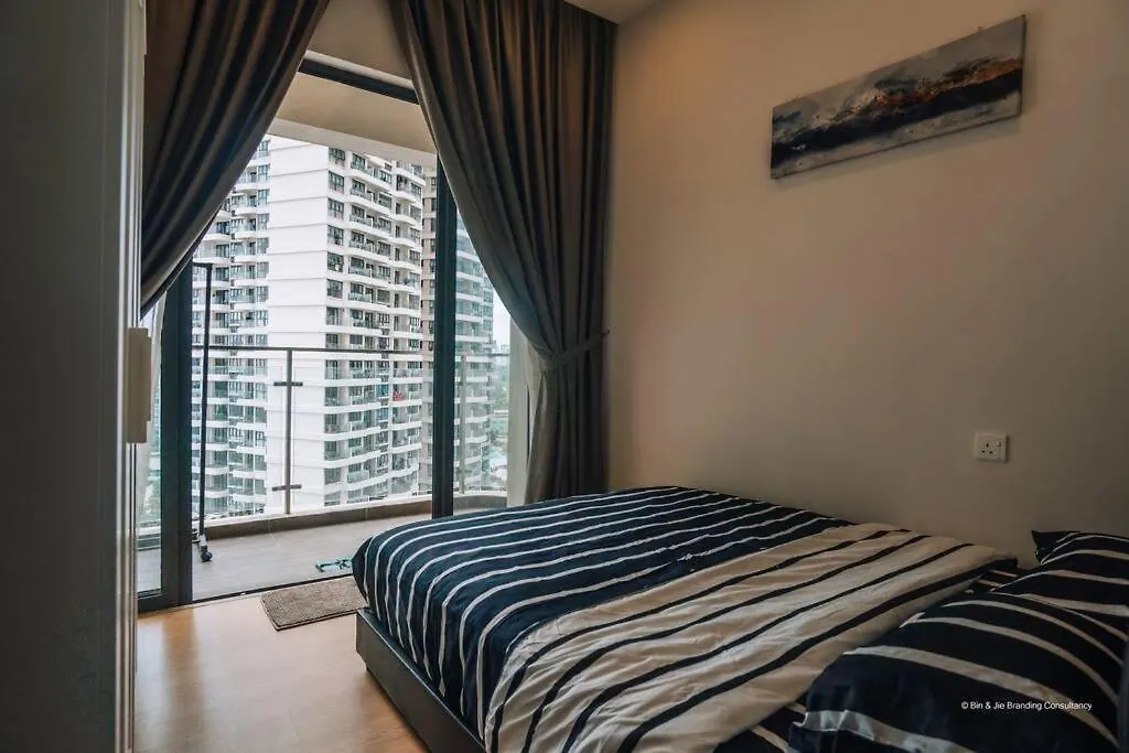 Apartmán New! Super Seaview 6Pax Lovell Danga Bay 3Br Johor Bahru 0*,  Malajsie