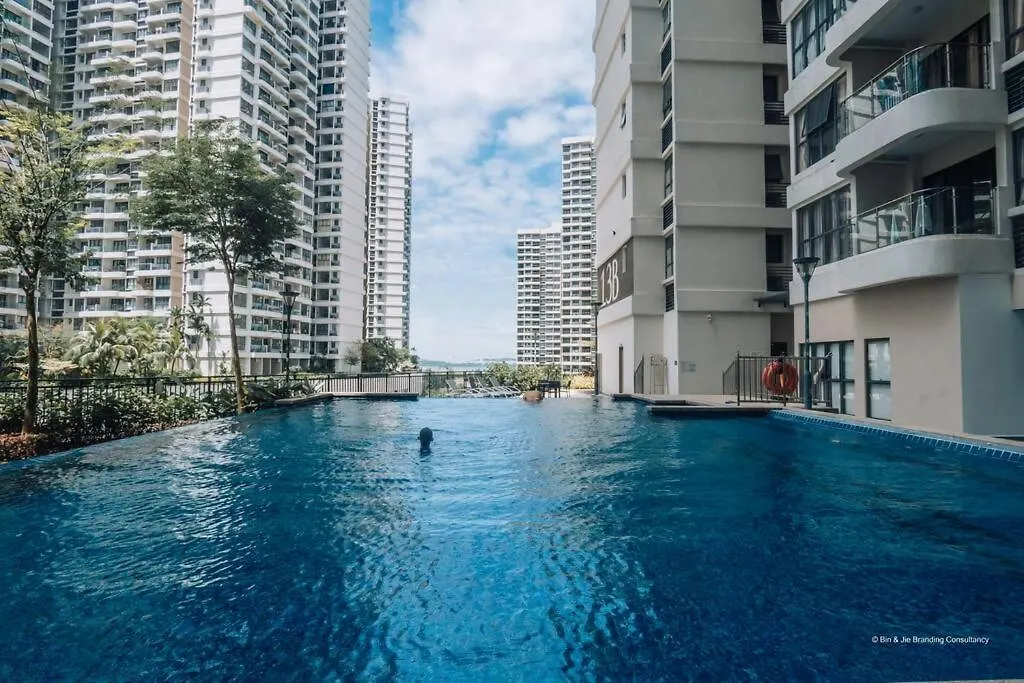 New! Super Seaview 6Pax Lovell Danga Bay 3Br Apartment Johor Bahru