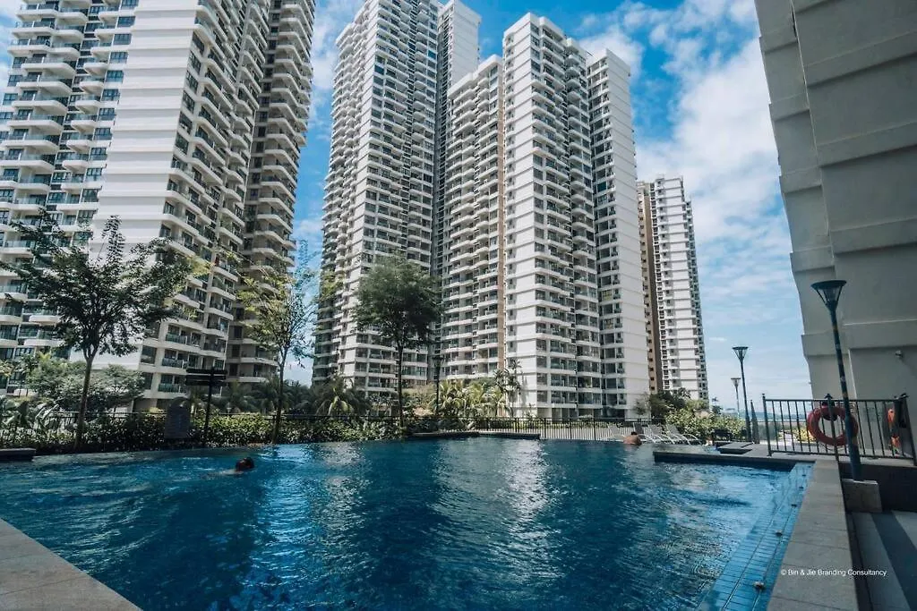 New! Super Seaview 6Pax Lovell Danga Bay 3Br Apartment Johor Bahru 0*,
