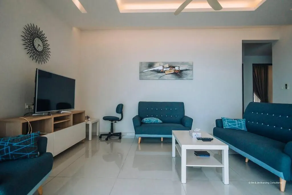 New! Super Seaview 6Pax Lovell Danga Bay 3Br Apartment Johor Bahru